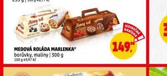 Penny Market Medová roláda marlenka nabídka