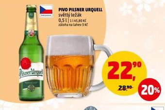 Penny Market Pivo pilsner urquell nabídka