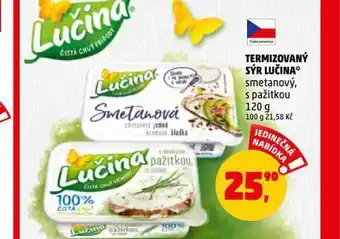 Penny Market Lučina termizovaný sýr nabídka