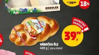 Penny Market Ölz vánočka nabídka
