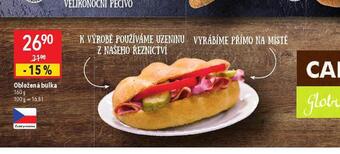 Globus Obložená bulka nabídka