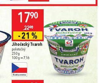 Globus Jihočeský tvaroh nabídka