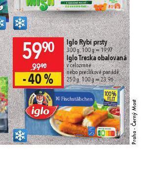 Globus Iglo rybí prsty nabídka