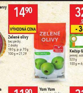 Globus Zelené olivy nabídka