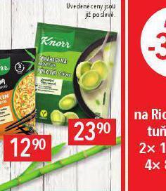 Globus Knorr polévka nabídka