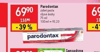 Globus Parodontax zubní pasta nabídka