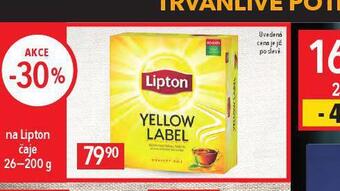 Globus Lipton yellow label nabídka