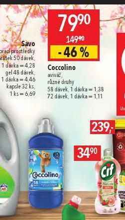 Globus Coccolino aviváž nabídka