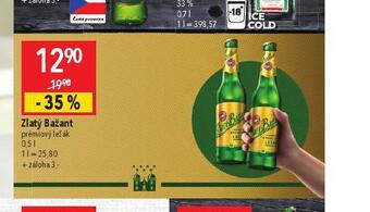 Globus Pivo zlatý bažant nabídka