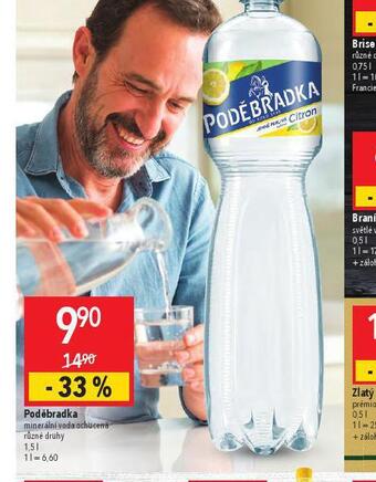 Globus Poděbradka ochucená nabídka
