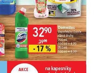 Globus Domestos dezinfekční čistič nabídka