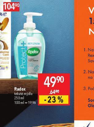 Globus Radox tekuté mýdlo nabídka