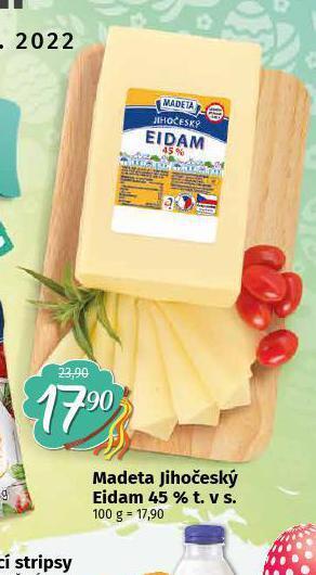 Coop Madeta jihočeský eidam 45% nabídka