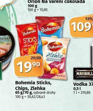 Coop Bohemia sticks nabídka