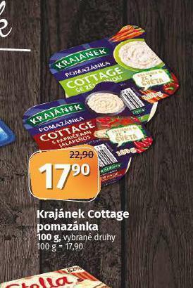Coop Krajánek cottage pomazánka nabídka