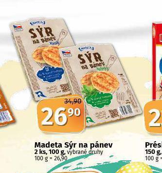 Coop Madeta sýr na pánev nabídka
