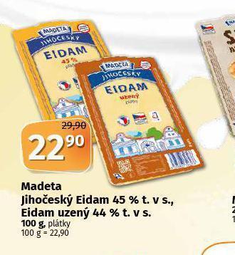 Coop Madeta jihočeský eidam 45% nabídka