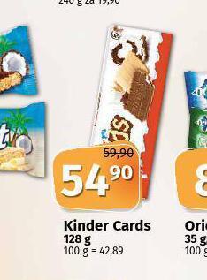 Kinder cards