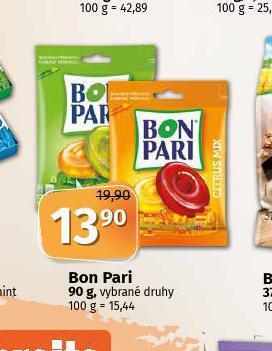 Coop Bon pari nabídka