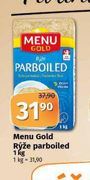 Coop Menu gold rýže parboiled nabídka