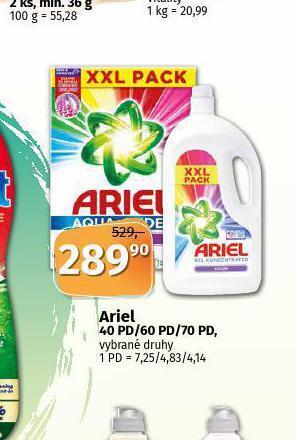 Coop Ariel prací prostředek nabídka