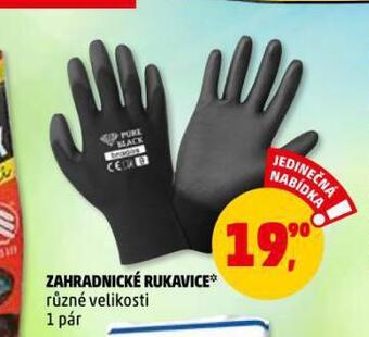 Penny Market Zahradní rukavice nabídka