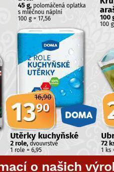 Coop Utěrky kuchyňské nabídka