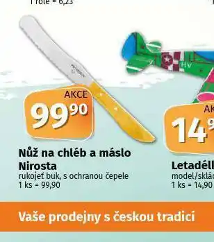 Nůž na chléb a máslo