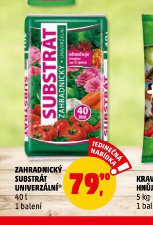 Penny Market Zahradnický substrát univerzální nabídka