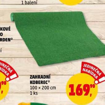 Penny Market Zahradní koberec nabídka