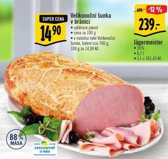 Albert Velikonoční šunka v bránici nabídka