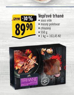 Albert Vepřové trhané nabídka
