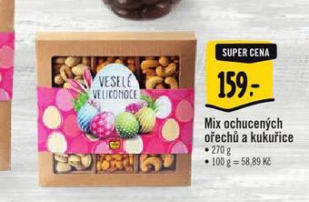 Albert Mix ochucených ořechů a kukuřice nabídka
