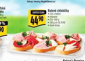 Albert Balené chlebíčky nabídka