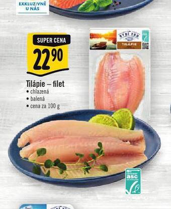 Albert Tilápie filet nabídka