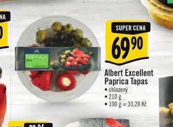 Albert Paprica tapas nabídka