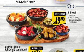 Albert Antipasti nabídka
