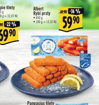 Albert Rybí prsty nabídka