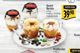 Albert Dezert barista nabídka