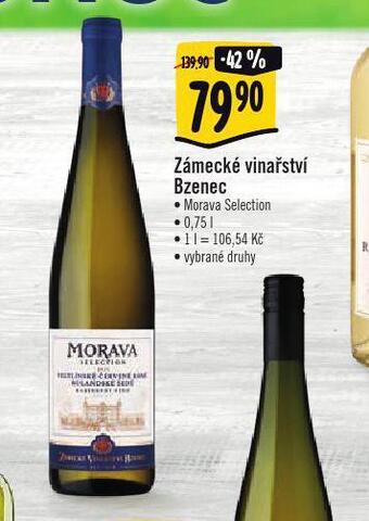 Albert Zámecké vinařství bzenec nabídka
