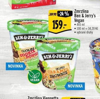 Albert Zmrzlina ben&jerry's nabídka