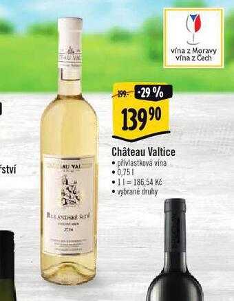 Albert Chateau valtice nabídka