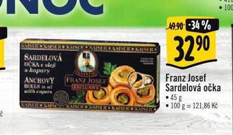 Albert Franz josef sardelová očka nabídka