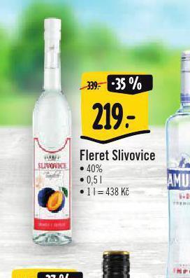Albert Fleret slivovice nabídka