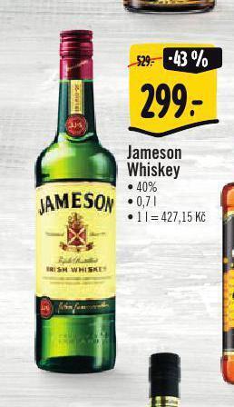 Albert Jameson whiskey nabídka