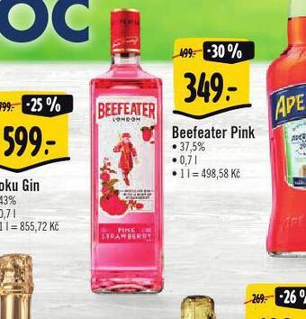 Albert Beefeater pink nabídka