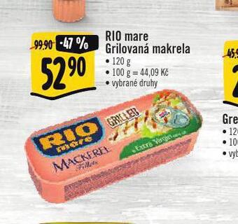 Albert Rio mare grilovaná makrela nabídka