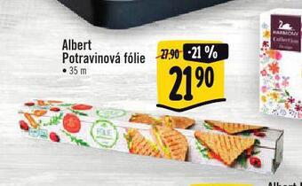 Albert Potravinová fólie nabídka