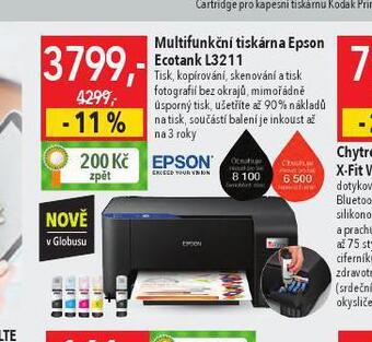 Globus Multifunkční tiskárna epson nabídka