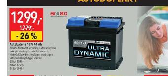 Globus Autobaterie 44 ah nabídka